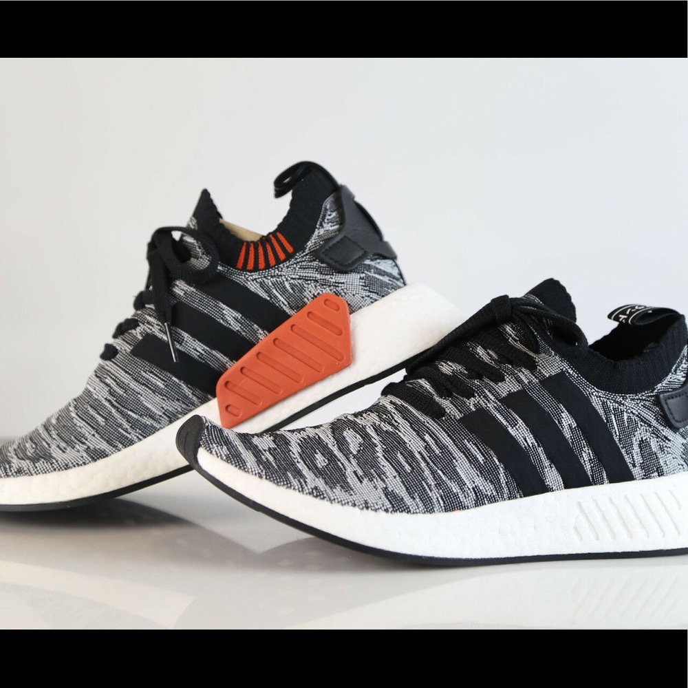 Adidas NMDs R2 Tiger Zebra Camo Boost W6/M4.5